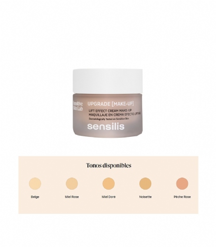 Sensilis upgrade maquillaje  1 frasco 30 ml color 04 pêche rose