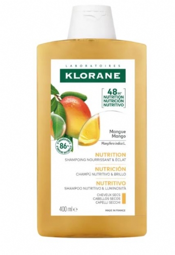 Klorane champu al mango  1 envase 400 ml