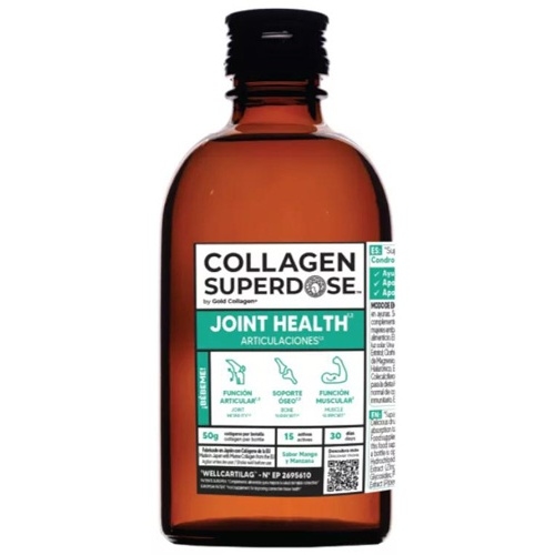 Collagen superdose joint health  1 frasco 300 ml sabor mango y naranja