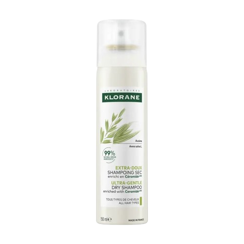 Klorane champu seco extrasuave a la leche de avena  1 envase 150 ml