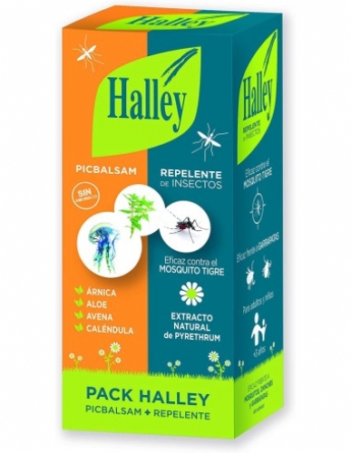 Halley pack repelente 150 ml+picbalsam 40 ml