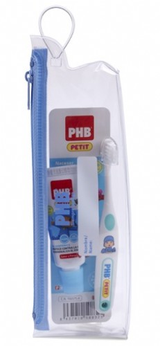 KIT DENTAL NECESER PHB PLUS PETIT (GEL Y CEPILLO)