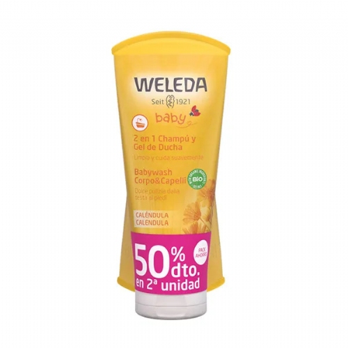 Weleda duplo champu y gel de ducha bebe