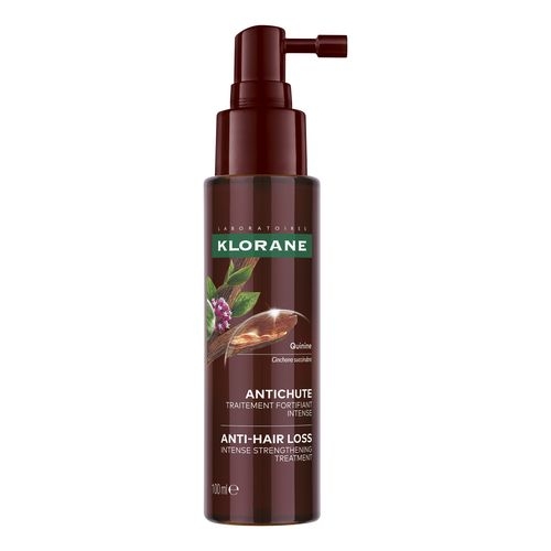 Klorane anticaida tratamiento fortificante intensivo a la quinina  1 frasco con pulverizador 100 ml