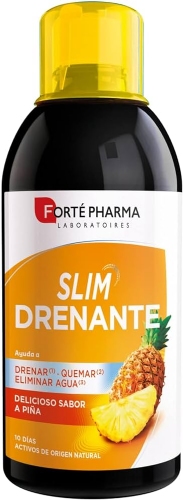 Slim drenante  1 frasco 500 ml sabor piña