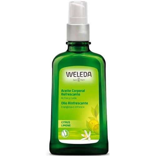Weleda aceite corporal refrescante de citrus (1 envase 100 ml)