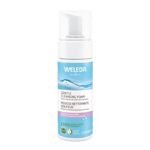 Weleda espuma limpiadora suave  1 envase 150 ml