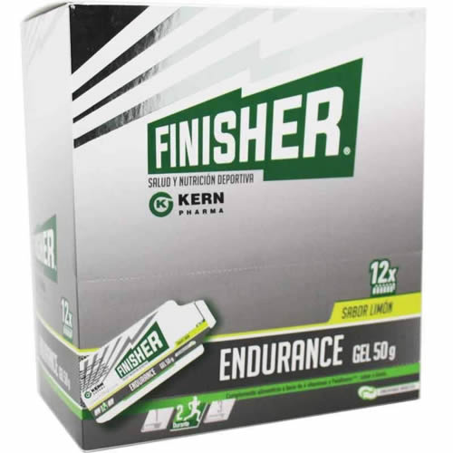 Finisher endurance gel (12 sobres 50 g sabor limon)