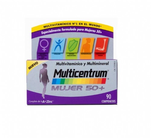 MULTICENTRUM MUJER 50+ (90 COMP)