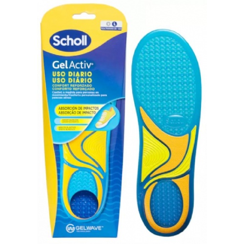 Dr scholl gelactiv uso diario  hombre 1 par