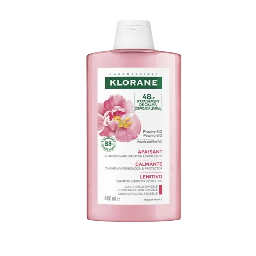Klorane champu a la peonia bio  1 envase 400 ml