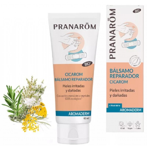 Pranarom aromaderm cicarom balsamo reparador bio (eco) 40 ml