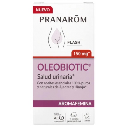 Pranarom oleobiotic salud intima 150ml  15cap