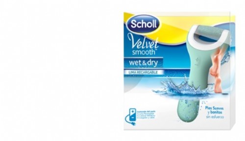 DR SCHOLL VELVET SMOOTH - LIMA PIES WET &DRY (RECARGABLE)