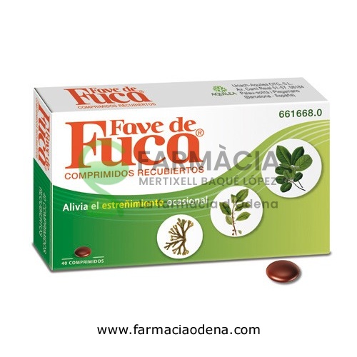FAVE DE FUCA COMPRIMIDOS RECUBIERTOS, 40 comprimidos