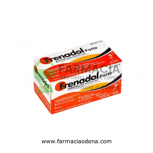 FRENADOL FORTE GRANULADO PARA SOLUCION ORAL , 10 sobres