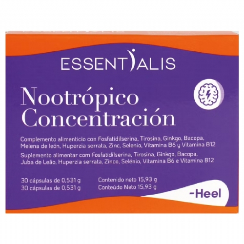 Essentialis nootropico concentracion  30 capsulas
