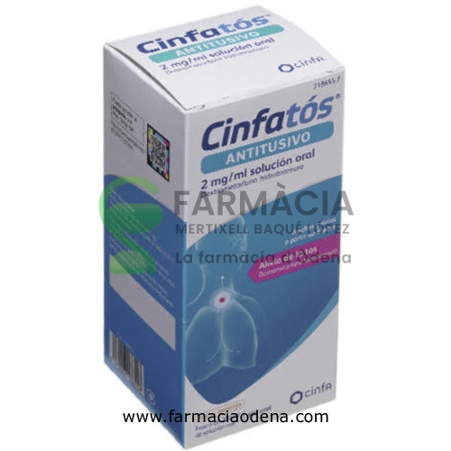 CINFATOS 2 mg/ ml SOLUCION ORAL,1 frasco de 200 ml (PET)