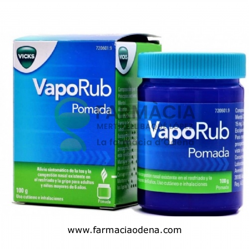 VAPORUB POMADA,1 frasco de 100 g