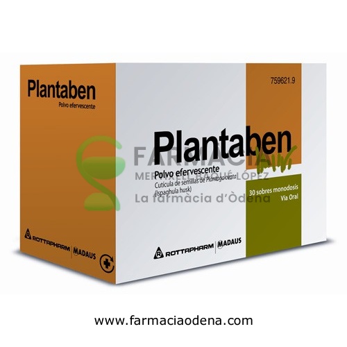 PLANTABEN 3,5 g POLVO EFERVESCENTE , 30 sobres