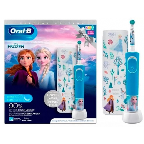Cepillo dental electrico recargable infantil pro kids 3+ frozen + tc 1 unidad - pro kids 3+ frozen +