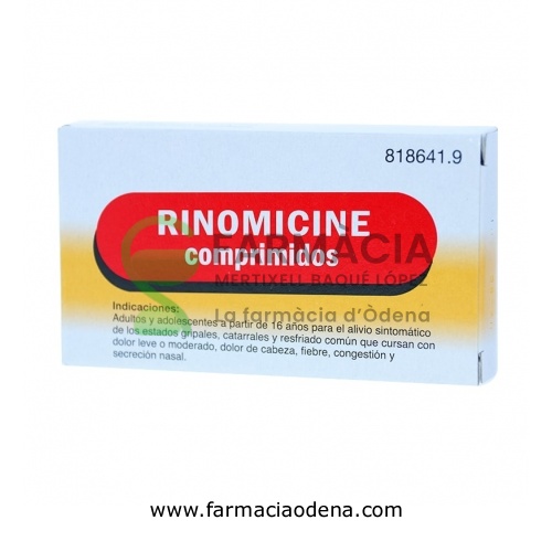 RINOMICINE COMPRIMIDOS, 10 comprimidos