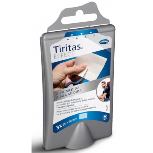 Tiritas effect ampollas a tu medida aposito adhesivo 3 apositos 90 mm x 65 mm - aposito adhesivo