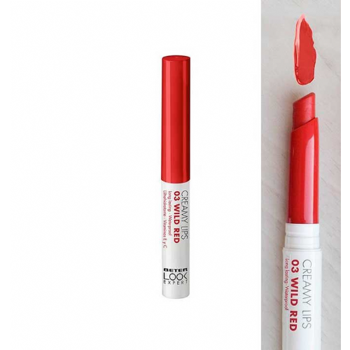 Beter look lipstick creamy 03 wild red