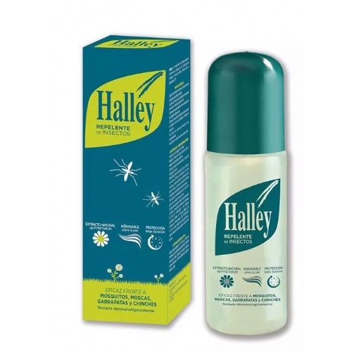 Halley repelente de insectos 1 envase 150 ml - repelente de insectos