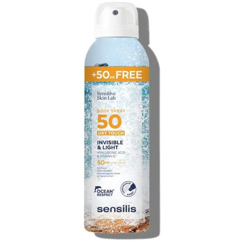 Sensilis body spray dry  touch 250ml +50ml free