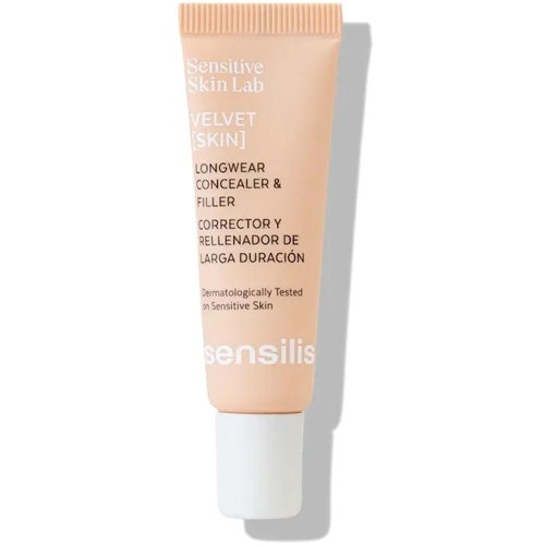 Sensilis velvet skin concealer&filler  1 envase 7 ml color 02 beige