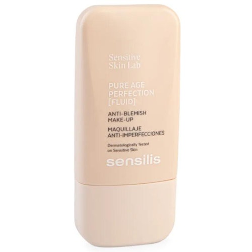 Sensilis pure age perfection fluid  1 envase 30 ml color 04 peche dore