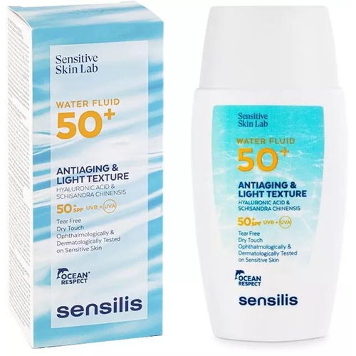 Sensilis water fluid spf 50+ fotoprotector (1 envase 40 ml)