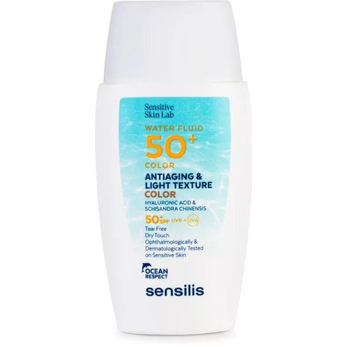 Sensilis water fluid spf 50+ fotoprotector (1 envase 40 ml color)