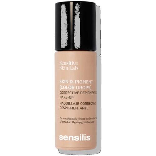Sensilis skin d-pigment color drops maquillaje correctivo despigmentante  1 frasco 25 ml color 04