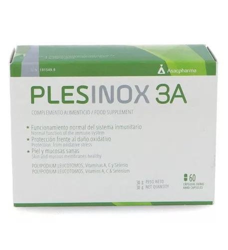 Plesinox 3a  60 capsulas