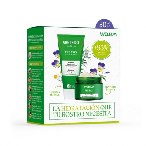 Weleda pack facial crema dia + balsamo 30%dte
