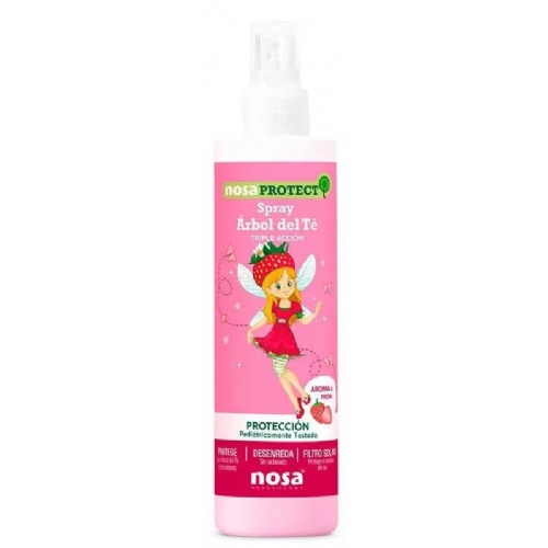 Nosa spray desenredante arbol del te rosa (1 envase 250 ml)