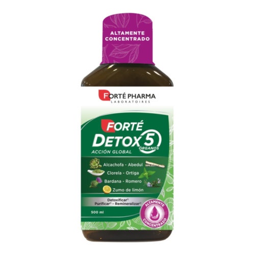 Forte detox 5 organos  1 envase 500 ml