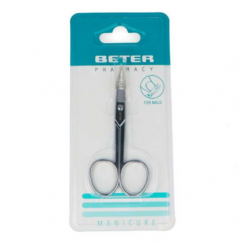 Tijera manicura beter uñas curva  9,2 cm - beter