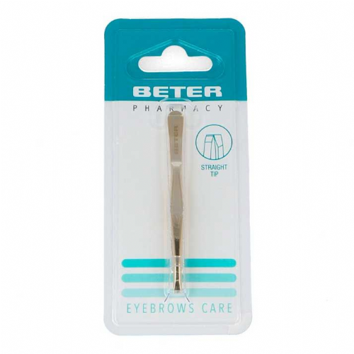 Pinzas depilar beter p recta 7.5 cm dorada - beter