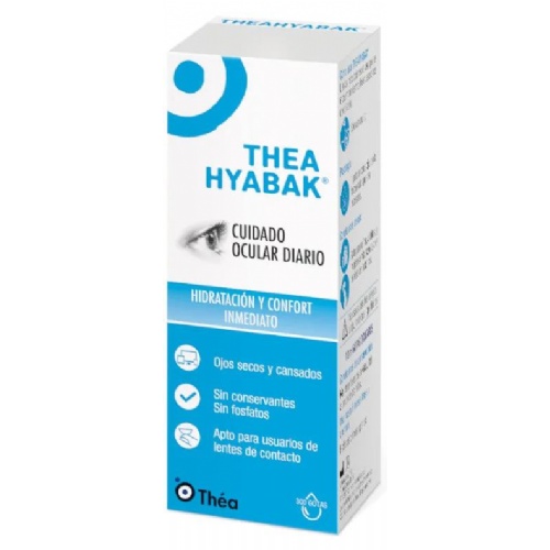 Theahyabak solucion hidratante lentes de contacto 1 envase 10 ml - solucion hidratante lentes de con