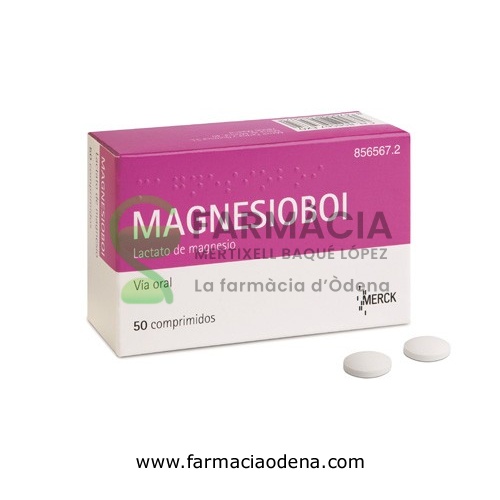 MAGNESIOBOI 48,62 mg COMPRIMIDOS, 50 comprimidos