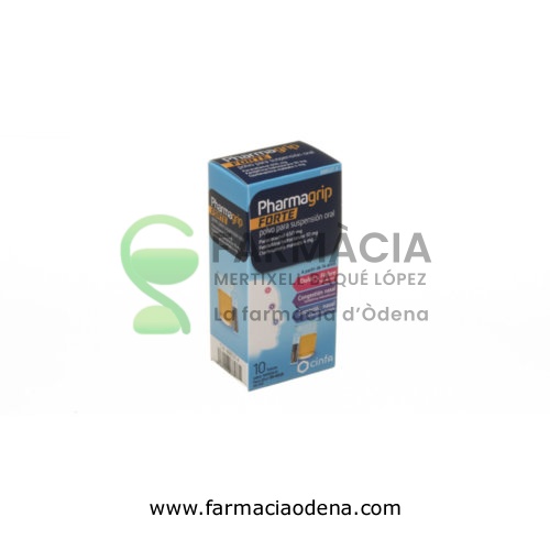 PHARMAGRIP FORTE POLVO PARA SUSPENSION ORAL , 10 sobres