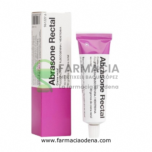 ABRASONE RECTAL, CREMA RECTAL  , 1 tubo de 30 g