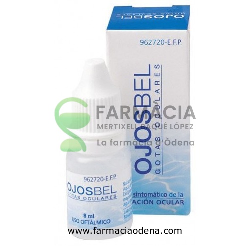 OJOSBEL GOTAS OCULARES, 0,30 mg/0,08 ml Colirio en solución , 1 frasco de 8 ml