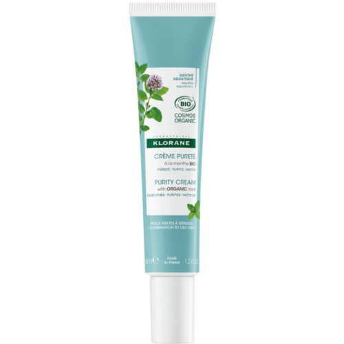 Klorane crema purificante a la menta bio  1 envase 40 ml
