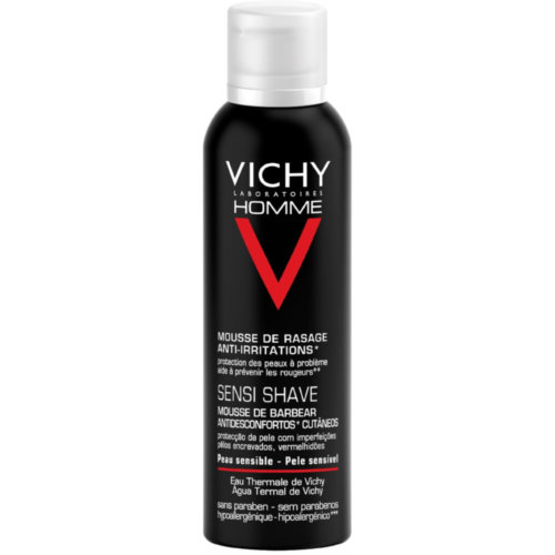 Vichy homme/hombre mousse afeitado p/sensible 200 ml