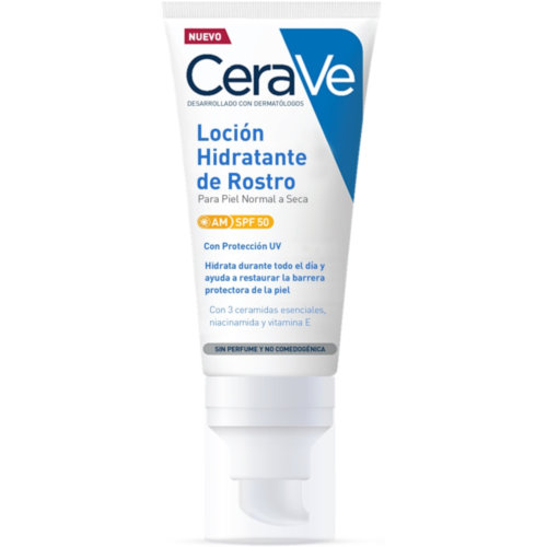 Cerave locion hidratante de rostro spf 50  1 tubo 52 ml