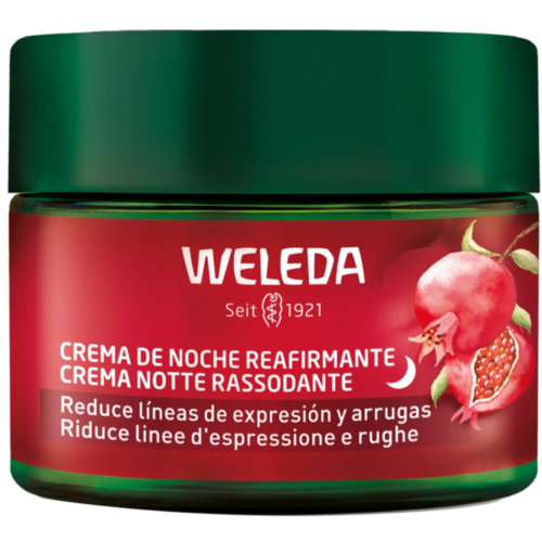 Weleda crema de noche reafirmante de granada y peptidos de maca  1 envase 40 ml